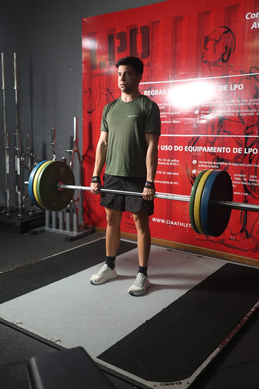 Túlio Rodrigues treinando